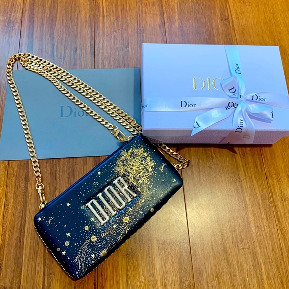 100% Authentic Christian Dior Makeup Bag DIY